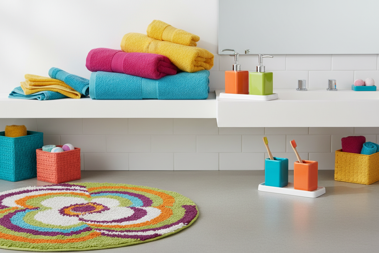 Bathroom Essentials – Towels, Organizers & Home Items