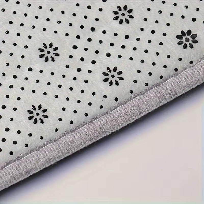 Thickened Light Luxury Bathroom Absorbent Floor Mat Non-Slip Mat Shower Room Soft Foot Mat Entrance Mat