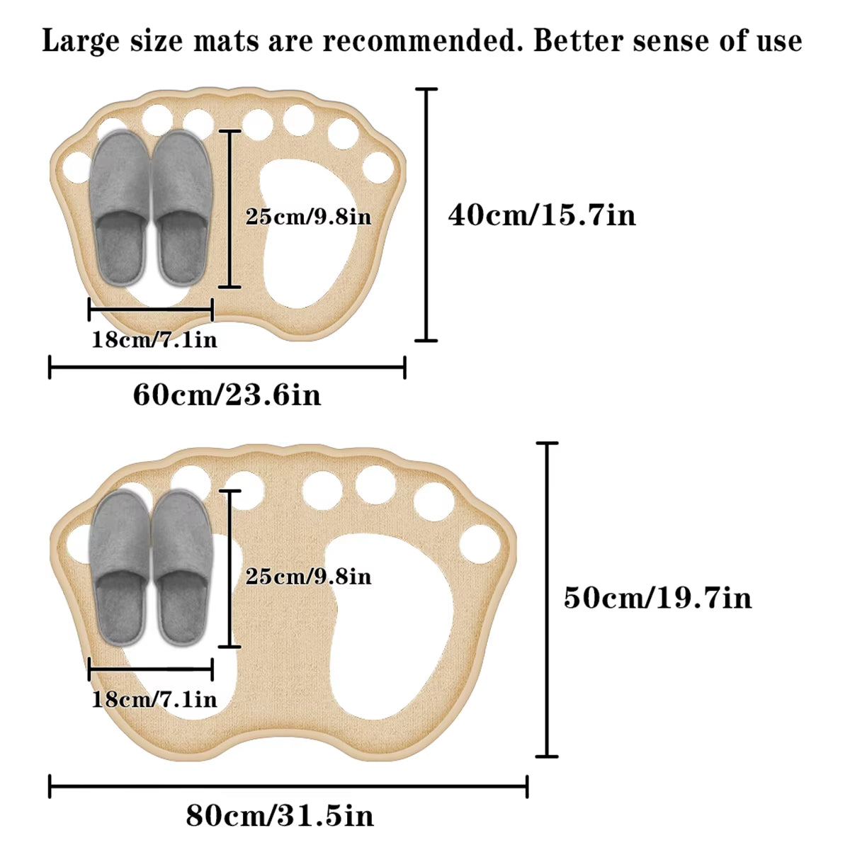 Thickened Cartoon Flannel Bathroom Floor Mat Household Absorbent Carpet Mat Non-Slip Foot Mat Dirt-Resistant Entrance Door Mat