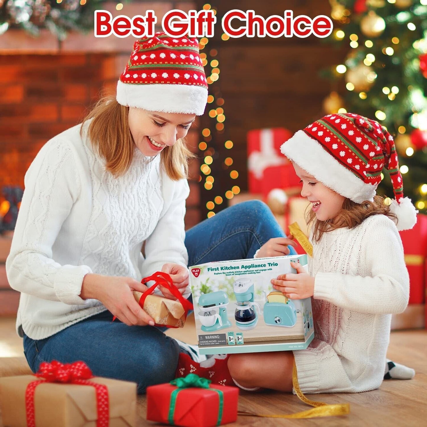 Kitchen Appliances Toys, Kids Play Kitchen Accessories Set, Pretend Kitchen T...