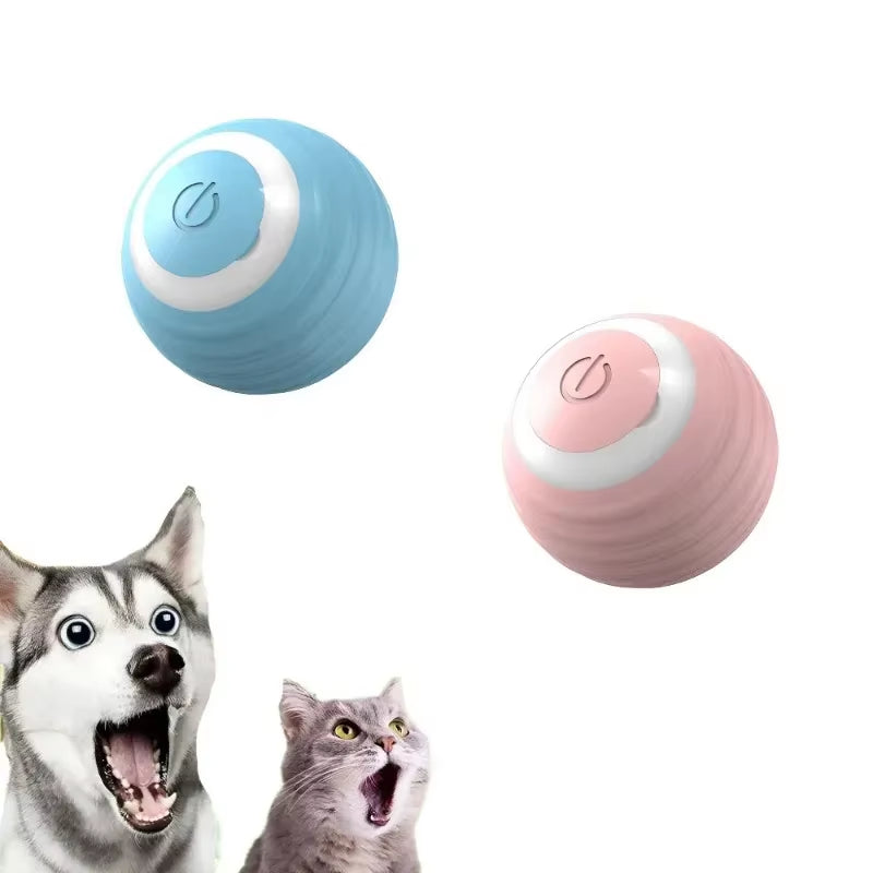 Cat Interactive Ball Smart Pet Cat Toys Indoor Automatic Rolling Magic Ball Electronic Interactive Cat Toy Game Accessories