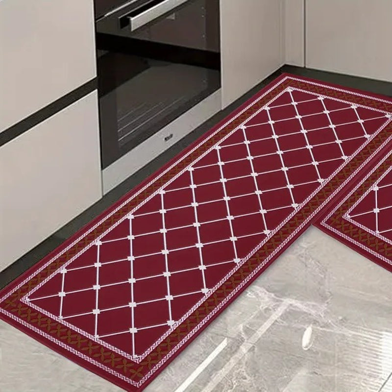 Cushioned Waterproof Kitchen Mats with Non-Skid Design