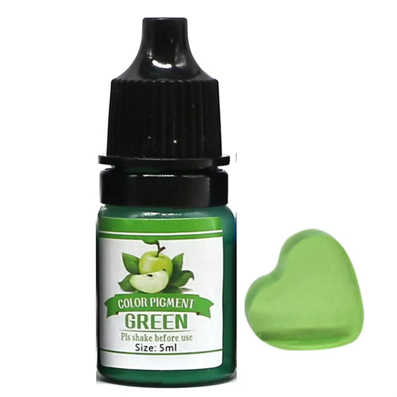 Epoxy Pigment 24 Colors 5Ml Epoxy Resin Dye Liquid Epoxy Resin Colorant for Resin Art Paint Jewellery Crafts Coloring