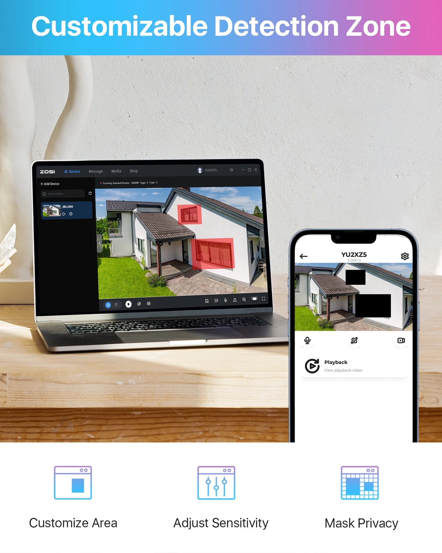 3K Lite H.265+ Home Security Camera System,5Mp Lite 8 Channel Surveillance DVR and 4 X 1080P Weatherproof CCTV Dome Camera Outdoor Indoor with 80Ft Night Vision, Motion Alerts, NO Hard Drive