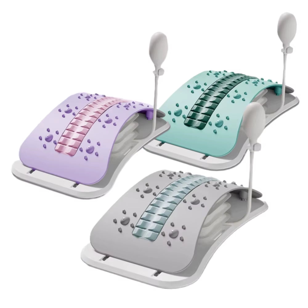 Back Stretcher Pillow Lower Back Relax Treatment Chronic Lumbar Support Herniated Disc Posture Corrector Pillow for Neck Waist